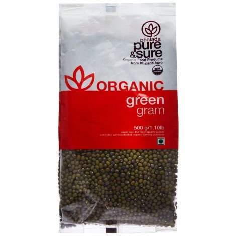 Buy Pure & Sure Green Gram Whole