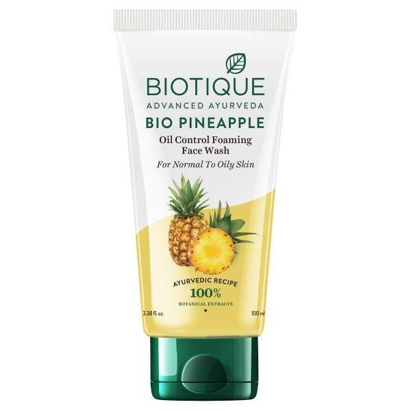 Buy Biotique Bio Pineapple Oil Balancing Face Wash online United States of America [ USA ] 