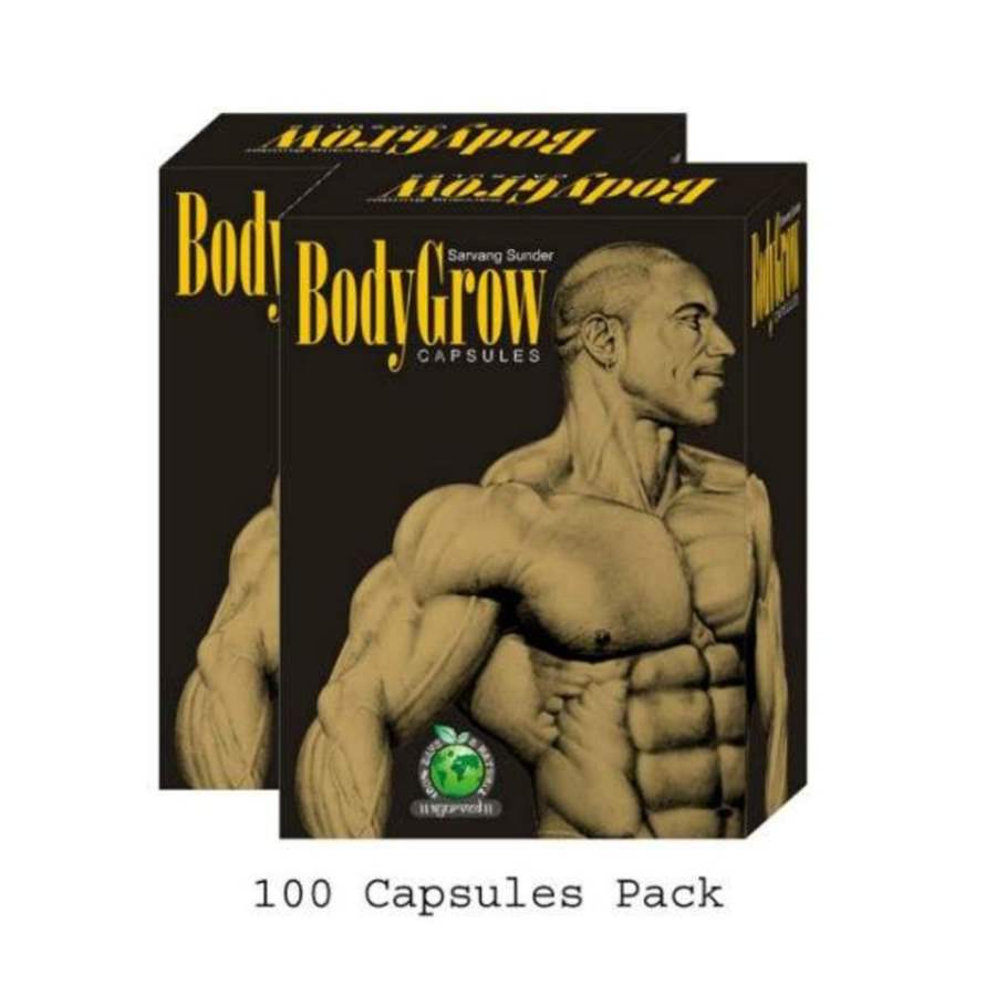 Buy Mahaved Healthcare Body Grow - Immunity Booster Capsules (50 Capsules x 2 Packs)