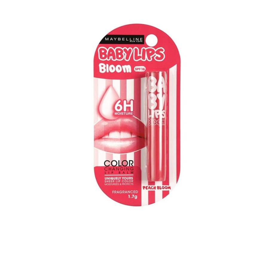 Buy Maybelline New York Baby Lips Color Bloom - Peach Bloom online United States of America [ USA ] 