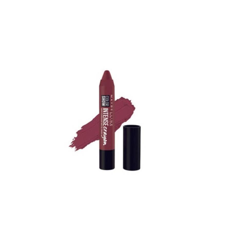 Buy Maybelline New York Color Show Intense Crayon - Bold Burgundy