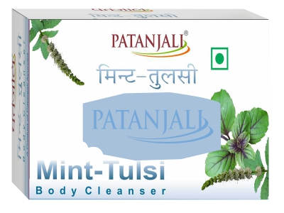 Buy Patanjali Mint Tulsi Body Cleanser Soap 
