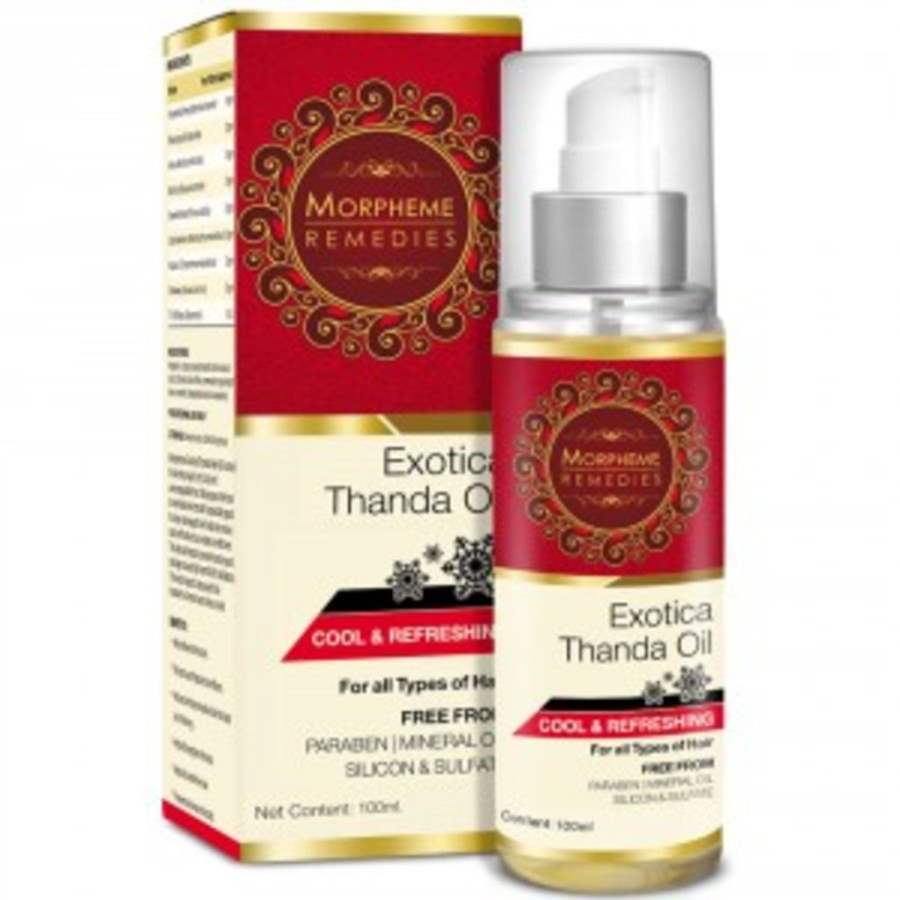 Buy Morpheme Exotica Thanda Hair Oil online usa [ USA ] 