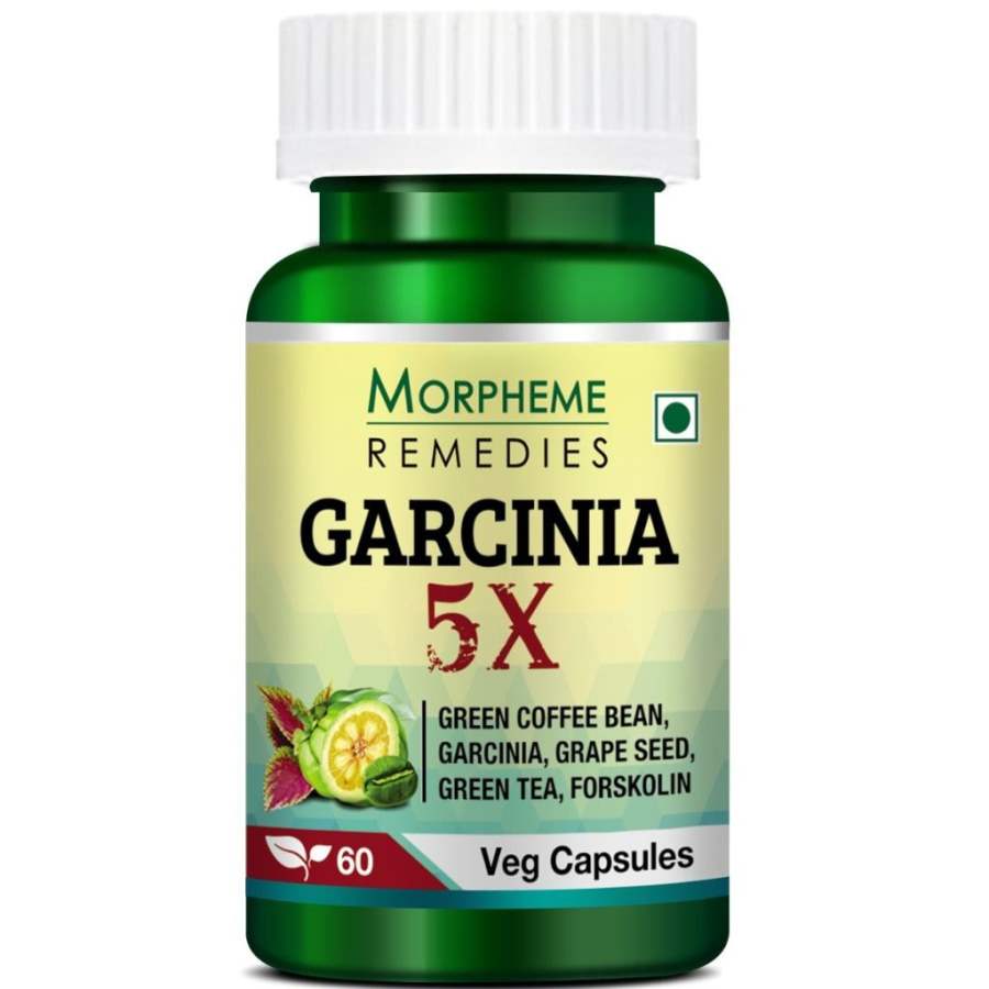 Buy Morpheme Remedies Garcinia 5X - Garcinia, Coffee, Green Tea, Forskolin, Grape Seed online United States of America [ USA ] 
