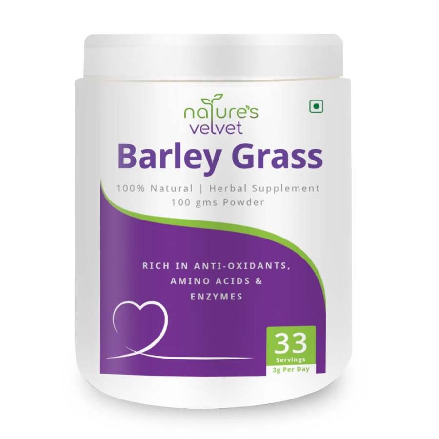 Buy natures velvet Barley Grass Powder