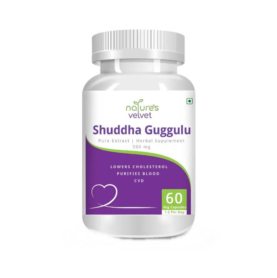 Buy natures velvet Shuddha Guggulu Capsules 