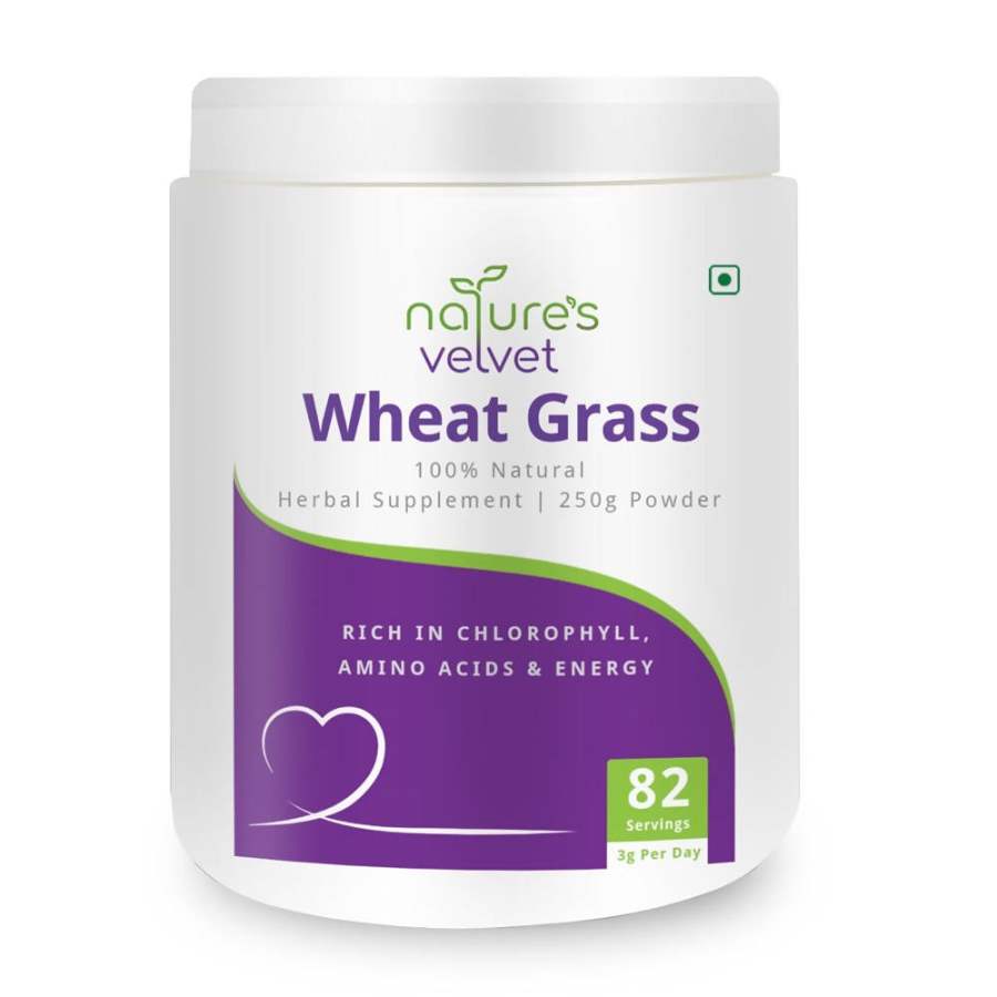 Buy natures velvet Wheat Grass Powder online usa [ USA ] 