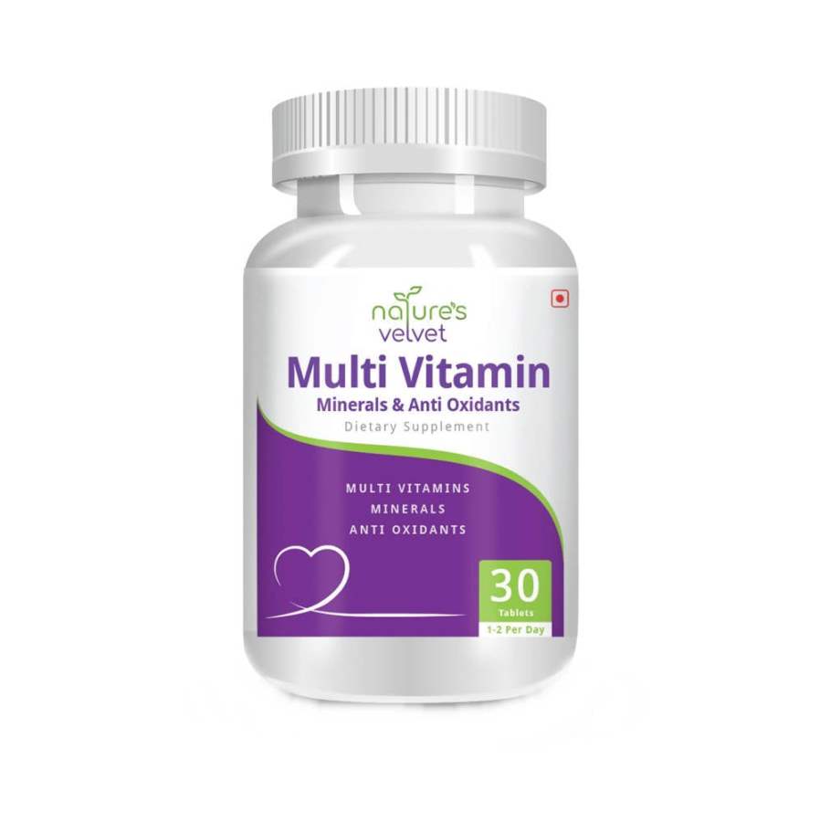 Buy natures velvet Multivitamins, Minerals and Antioxidants Tablets 