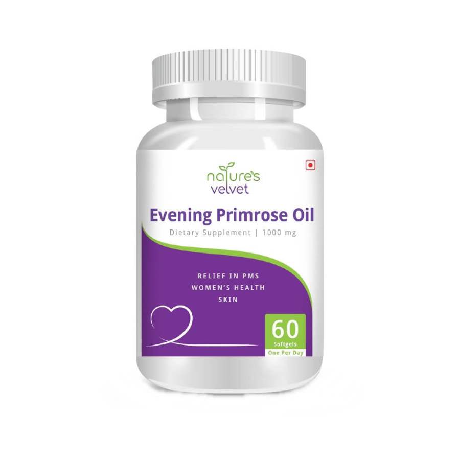 Buy natures velvet Evening Primrose Oil Softgels 