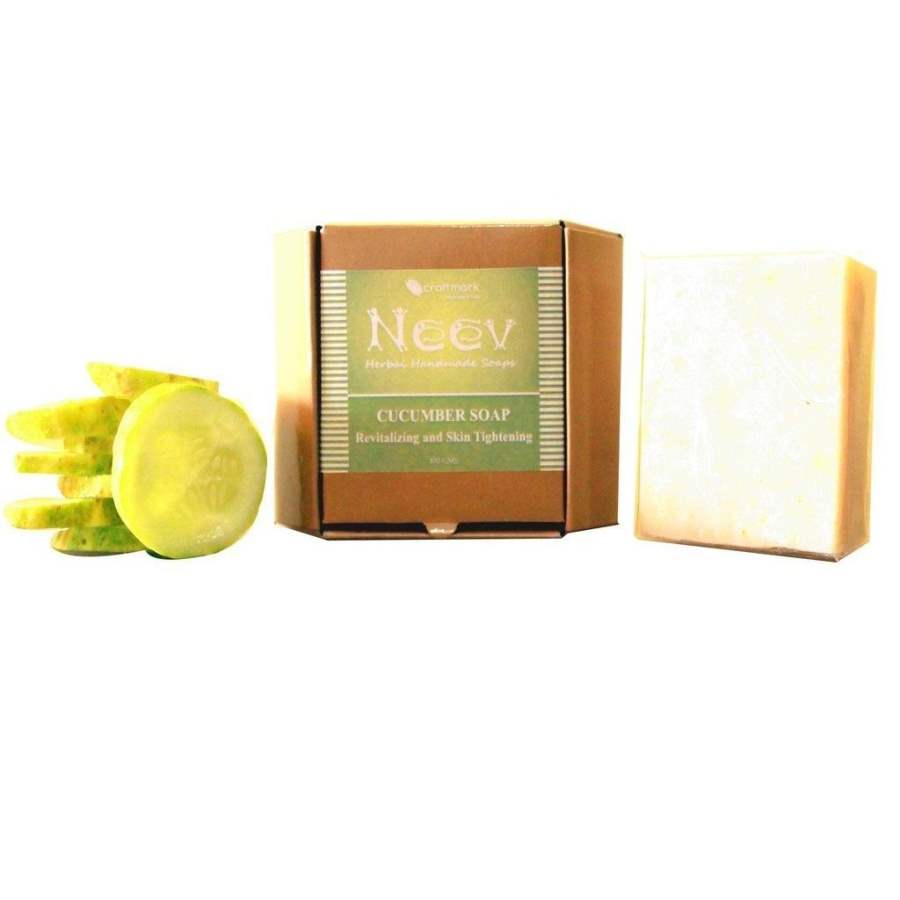 Buy Neev Herbal Cucumber Handmade Soap