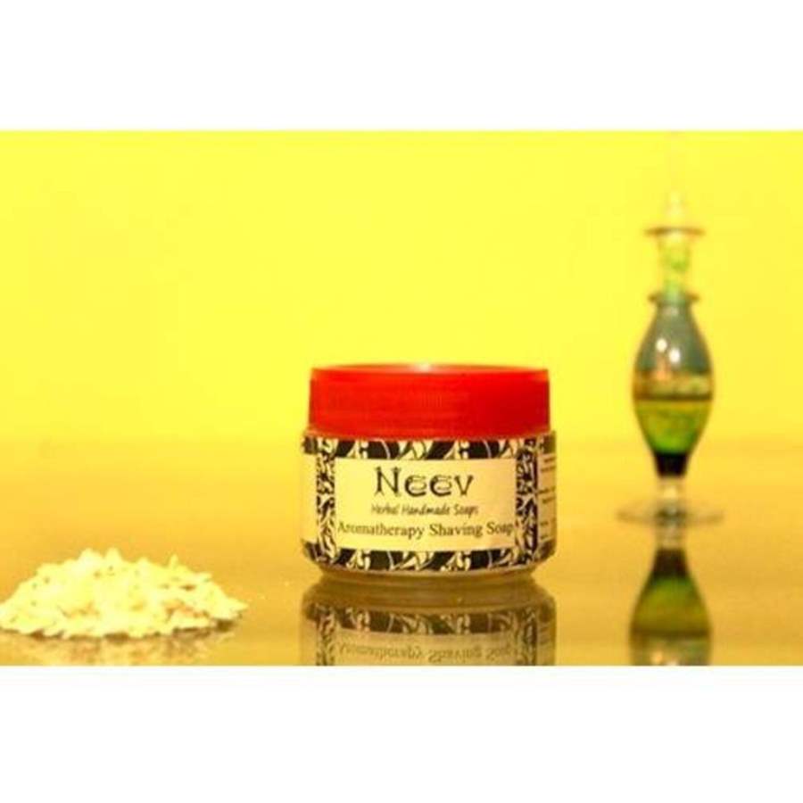 Buy Neev Herbal Shaving Soap Musky Patchouli and Healing Tea Tree online usa [ USA ] 