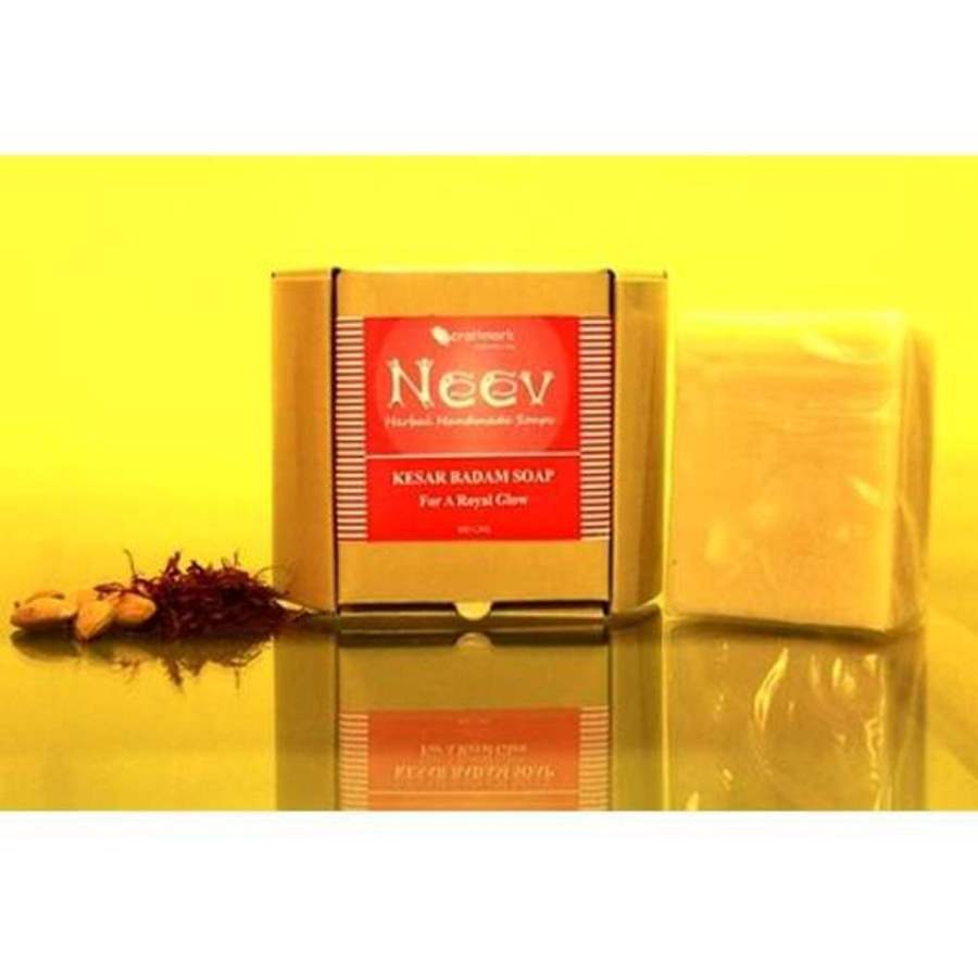 Buy Neev Herbal Kesar Badam Soap For A Royal Glow