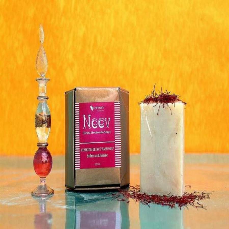Buy Neev Herbal Kumkumadi Face Wash Soap Bar Saffron And Jasmine online usa [ USA ] 
