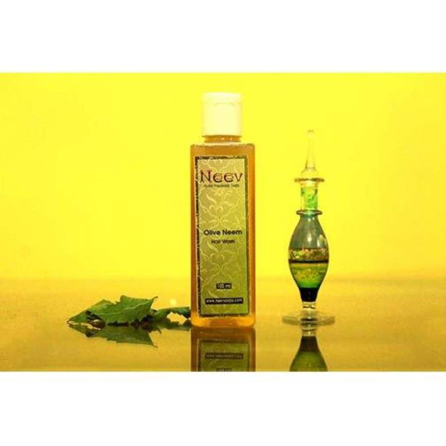 Buy Neev Herbal Olive Neem Hair Wash Shampoo