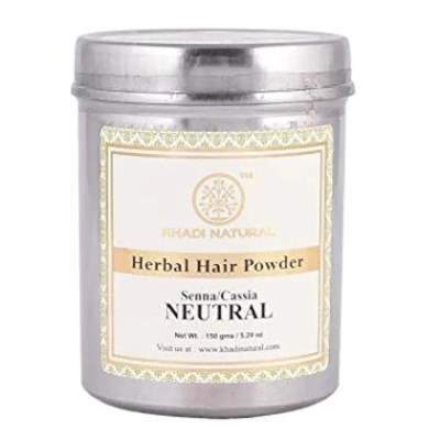 Buy Khadi Natural Hair Powder Senna / cassia Neutral Henna online United States of America [ USA ] 