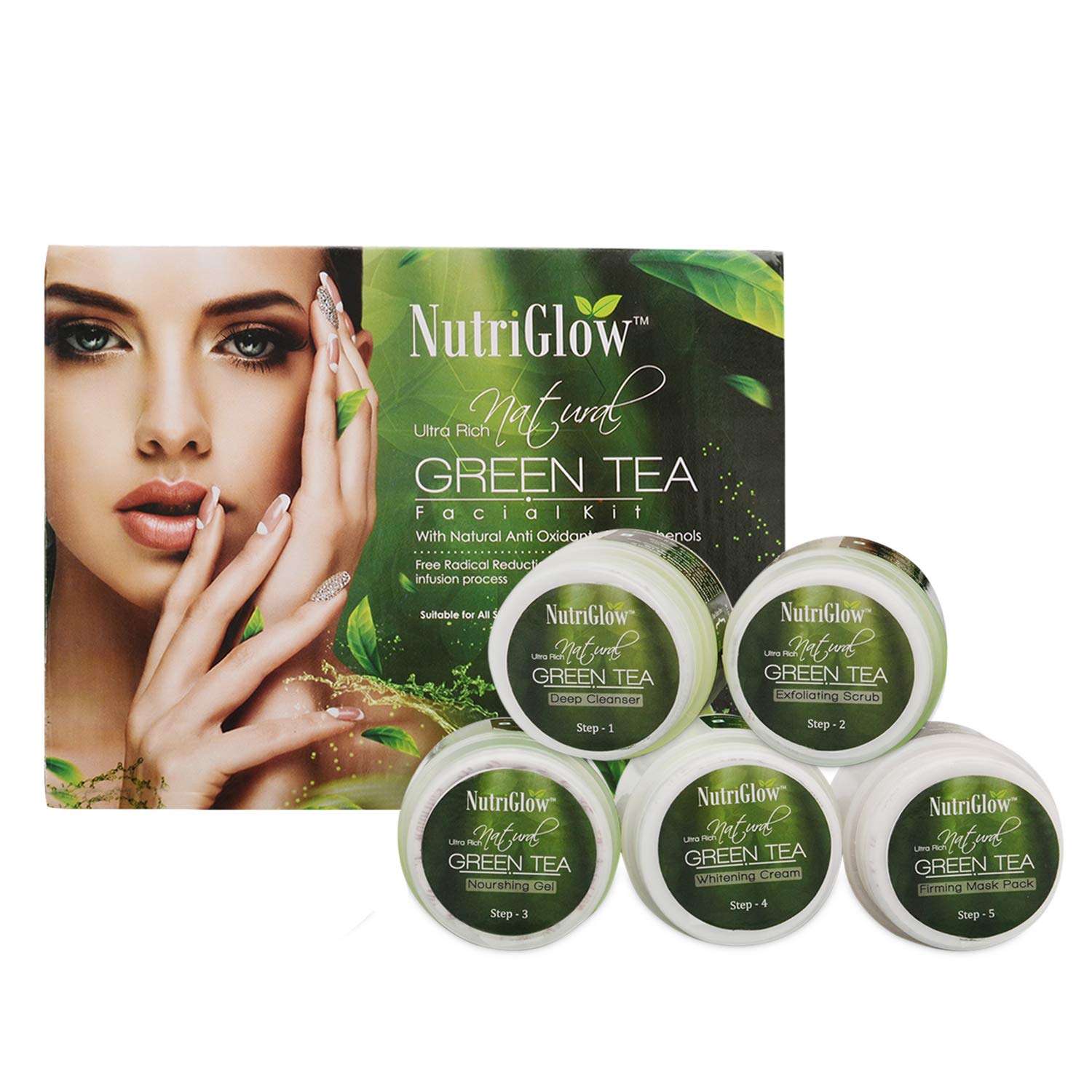 Buy NutriGlow Green Tea Facial Kit