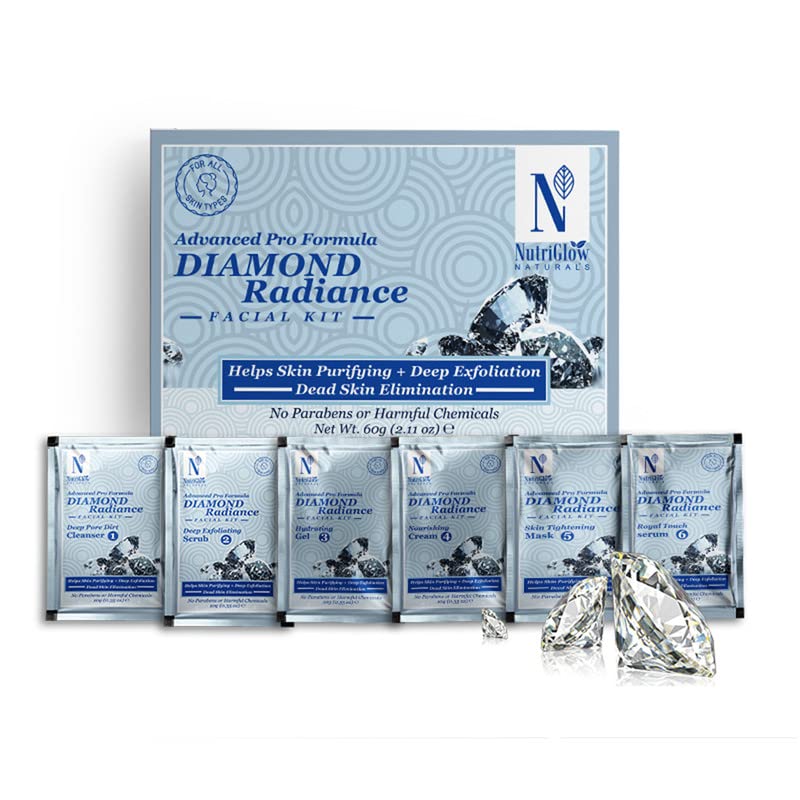 Buy NutriGlow NATURAL'S Advanced Pro Formula Diamond Radiance Facial Kit online usa [ USA ] 