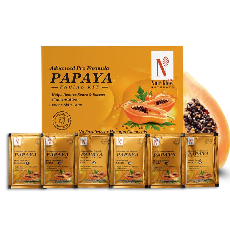 Buy NutriGlow NATURAL'S Advanced Pro Formula Papaya Facial Kit online usa [ USA ] 