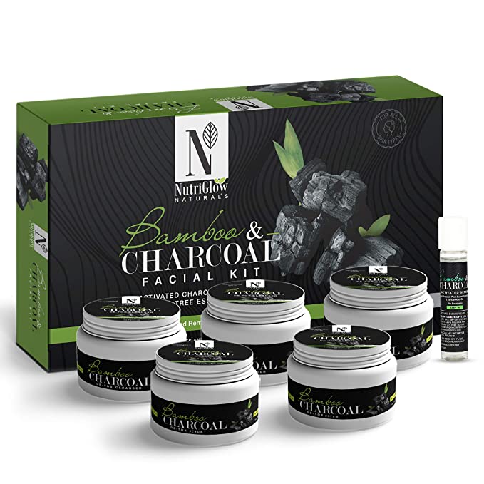 Buy NutriGlow Natural’s Bamboo Charcoal Facial Kit