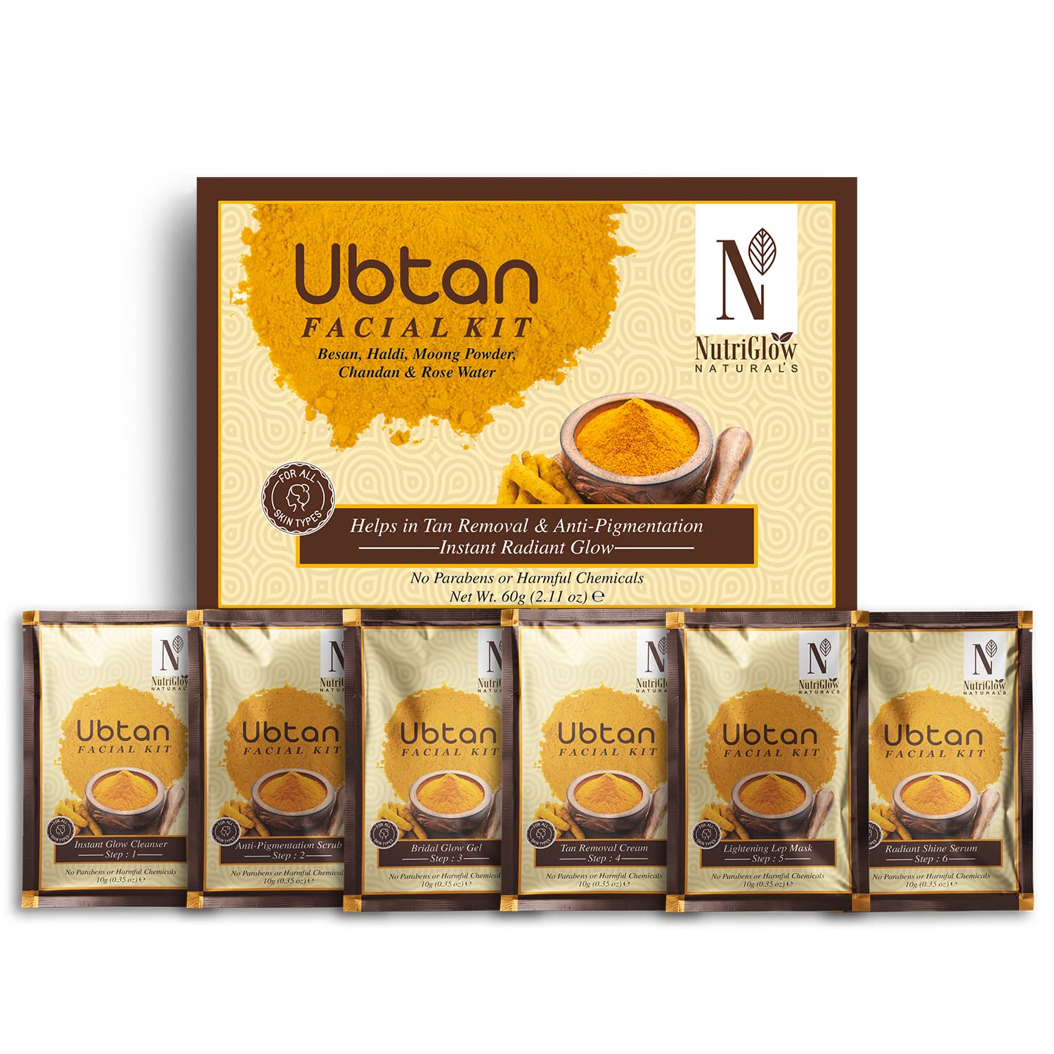 Buy NutriGlow NATURAL'S Ubtan Facial Kit