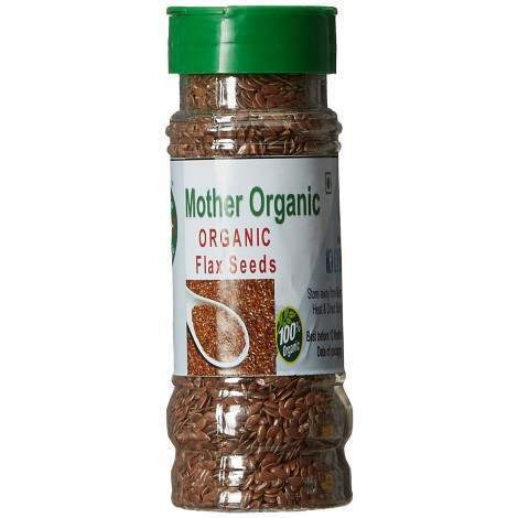Buy Mother Organic Flax Seeds Bottle