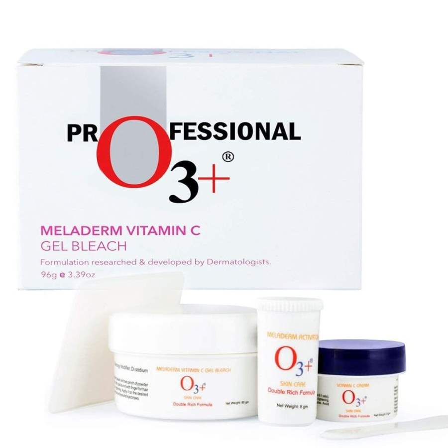 Buy O3+ Meladerm Vitamin C Gel Bleach for Skin Whitening and Hair Lightening online United States of America [ USA ] 