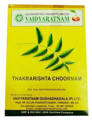 Buy Vaidyaratnam Thakrarishta Choornam