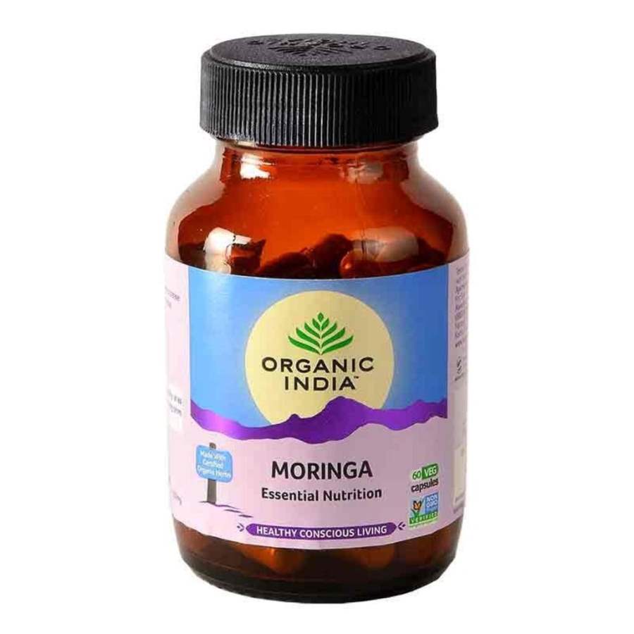 Buy Organic India Moringa Bottle Online United States of America [ USA ] 