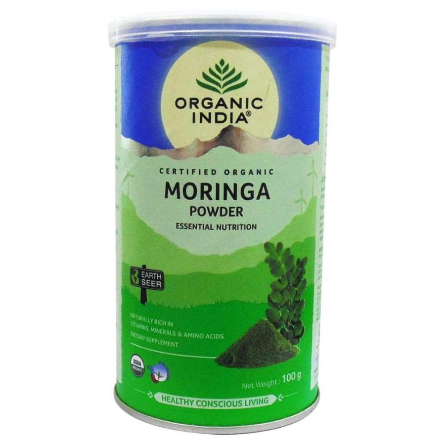 Buy Organic India Moringa powder Tin