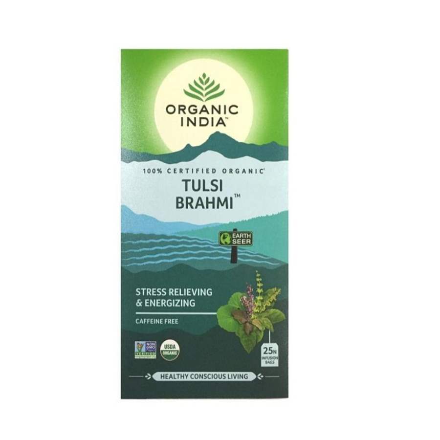 Buy Organic India Tulsi Brahmi Tea online United States of America [ USA ] 