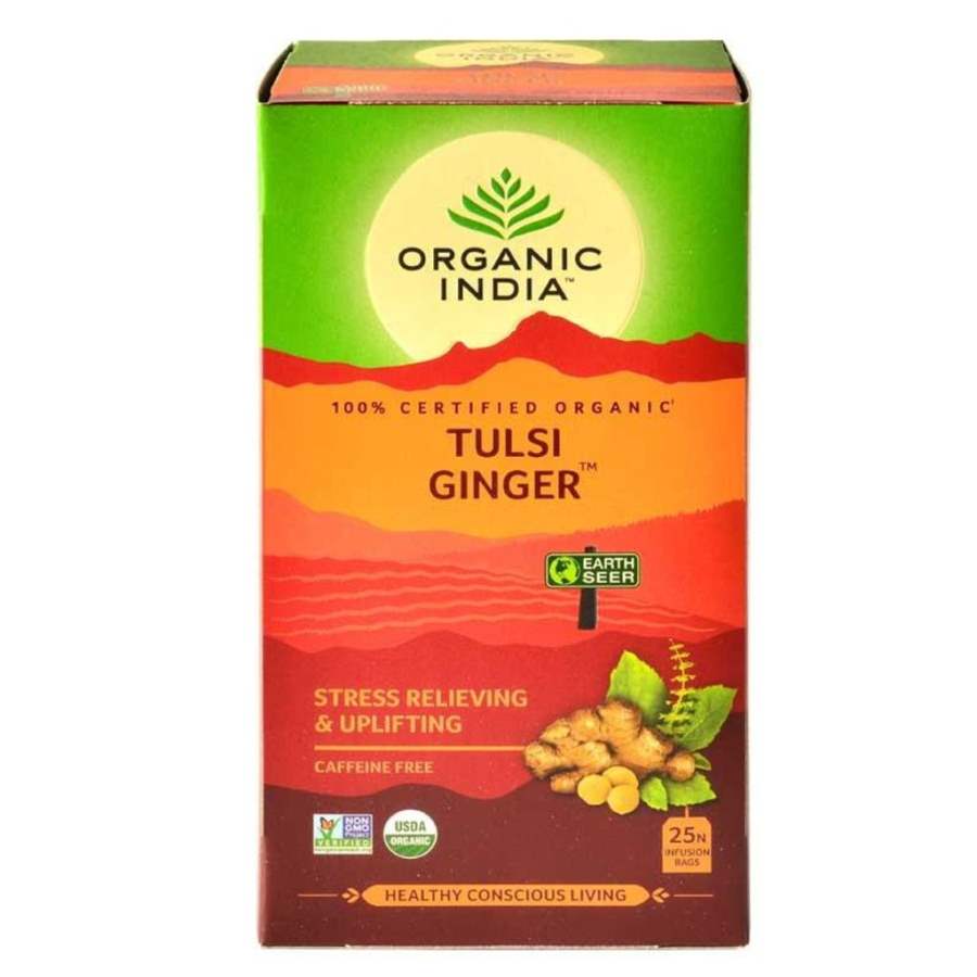 Buy Organic India Tulsi Ginger Tea online United States of America [ USA ] 