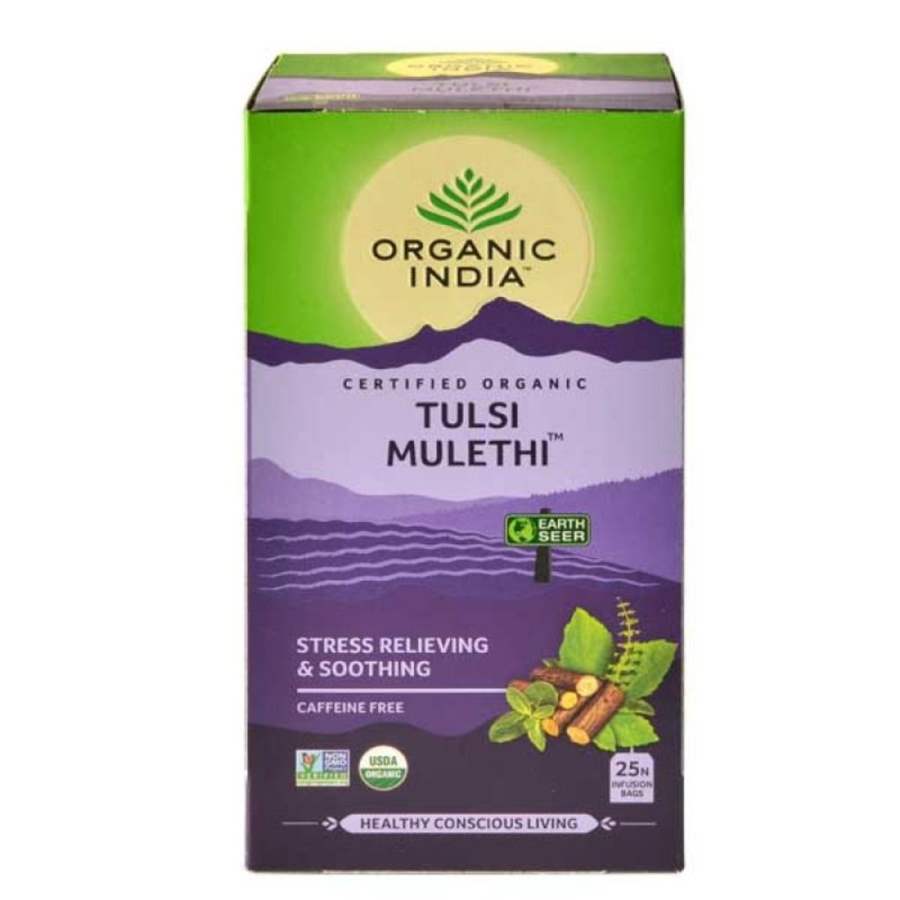 Buy Organic India Tulsi Mulethi Tea online United States of America [ USA ] 