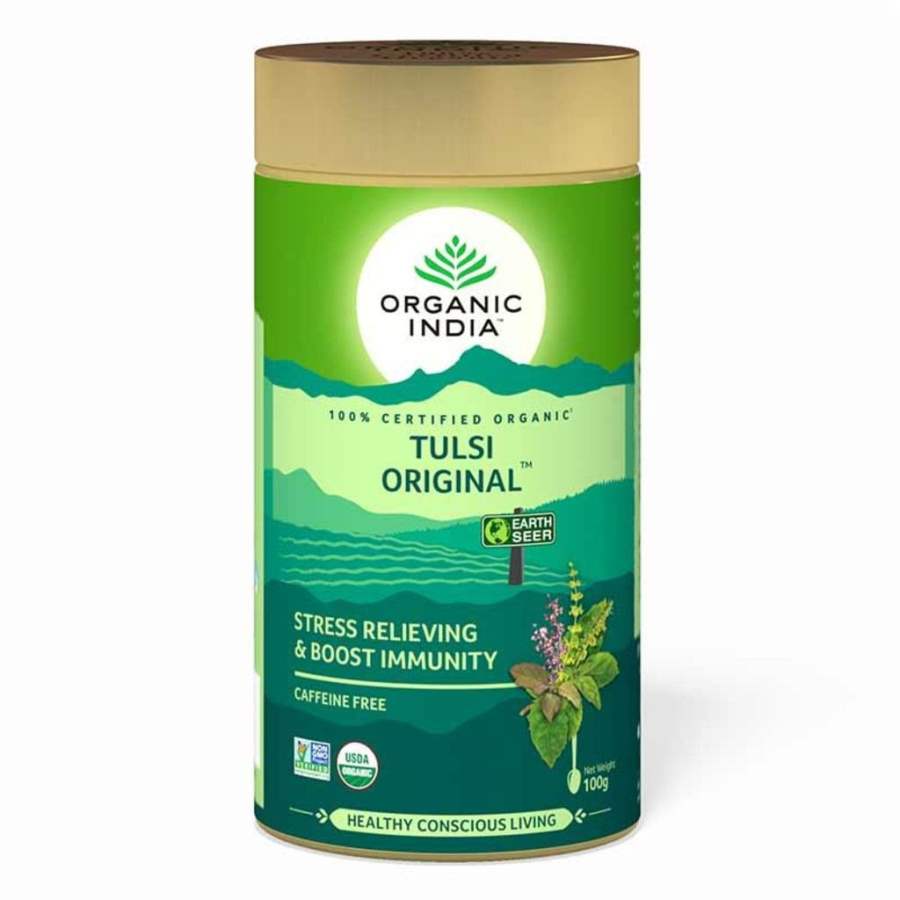 Buy Organic India Tulsi Original Tin