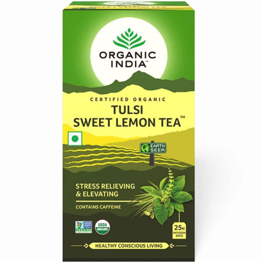 Buy Organic India Tulsi Sweet Lemon Tea online United States of America [ USA ] 