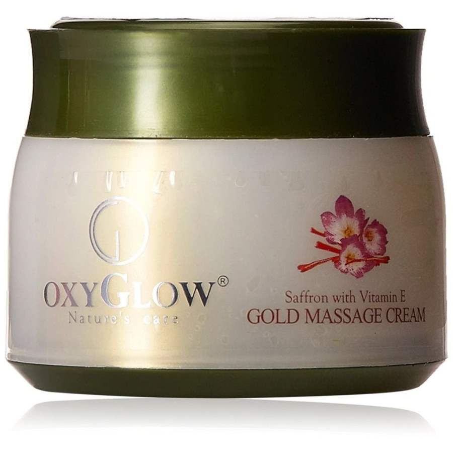 Buy Oxy Glow Saffron With Vit E Gold Massage Cream online usa [ USA ] 