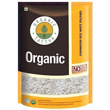 Buy Organic Tattva Sona Masuri Rice White Polished online usa [ USA ] 