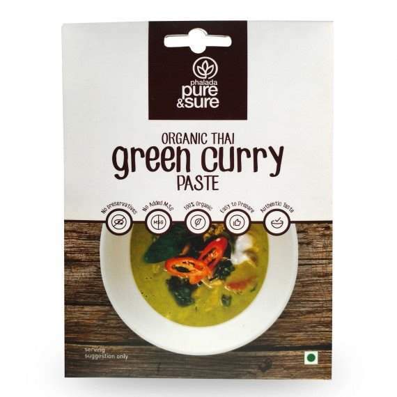 Buy Pure & Sure Green Curry Paste