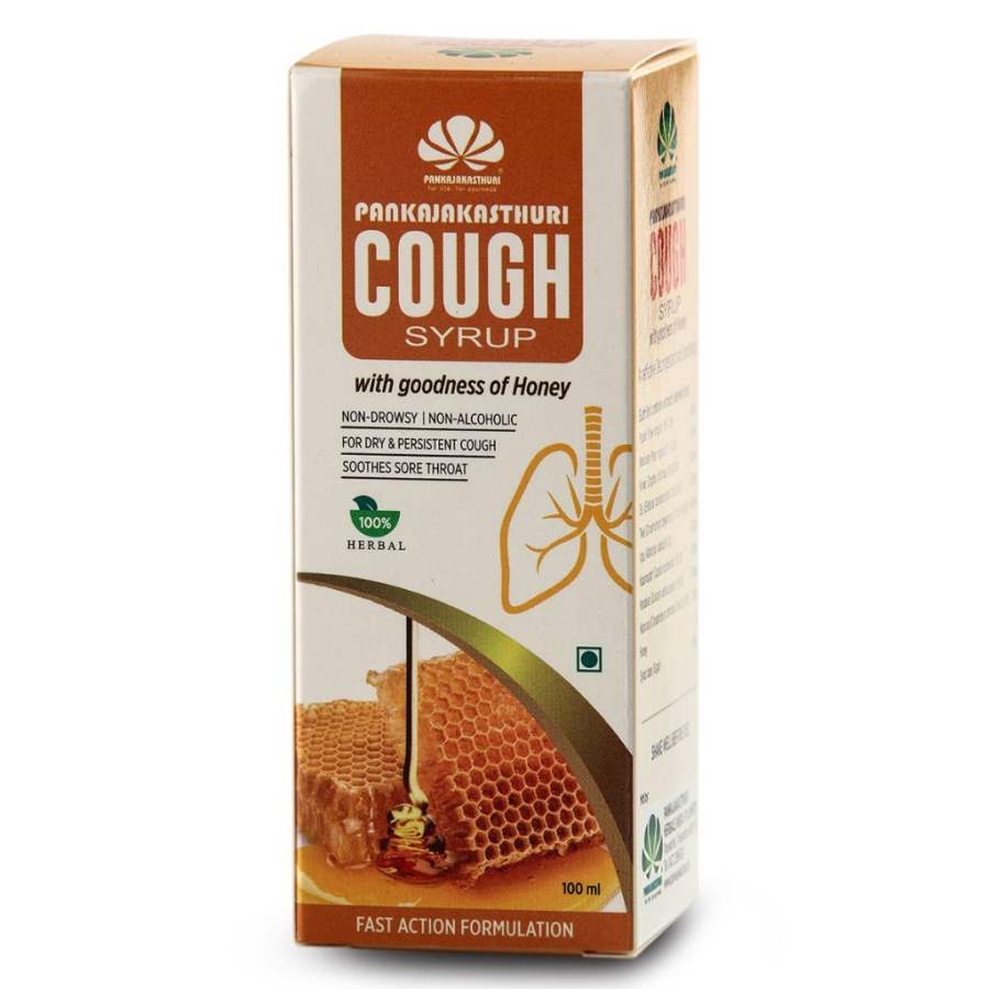 Buy Pankajakasthuri Cough Syrup with Honey