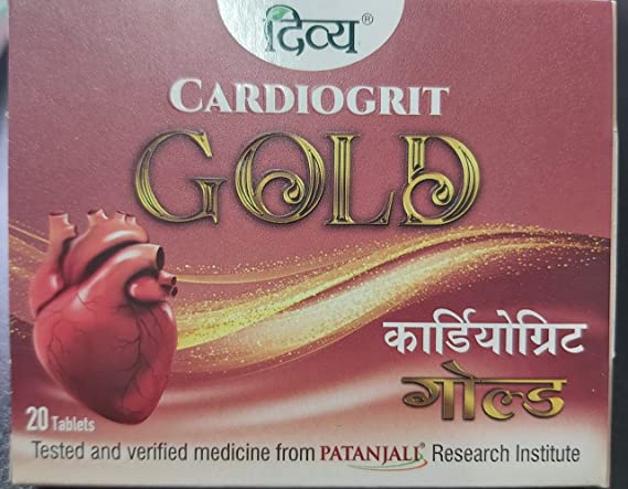 Buy Patanjali Divya Cardiogrit Gold Tablets