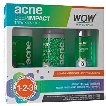 Buy WOW Skin Science Acne Deep Impact Treatment Kit online United States of America [ USA ] 