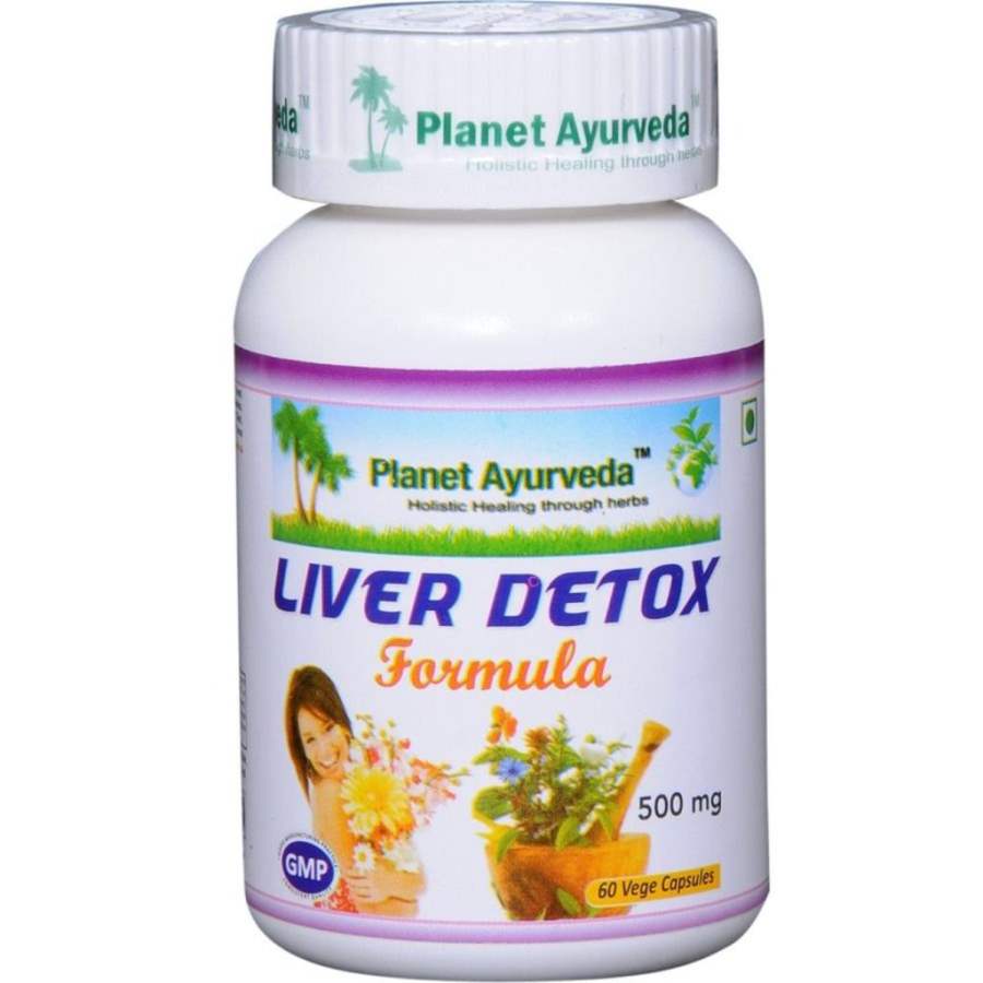 Buy Planet Ayurveda Liver Detox Formula Capsules