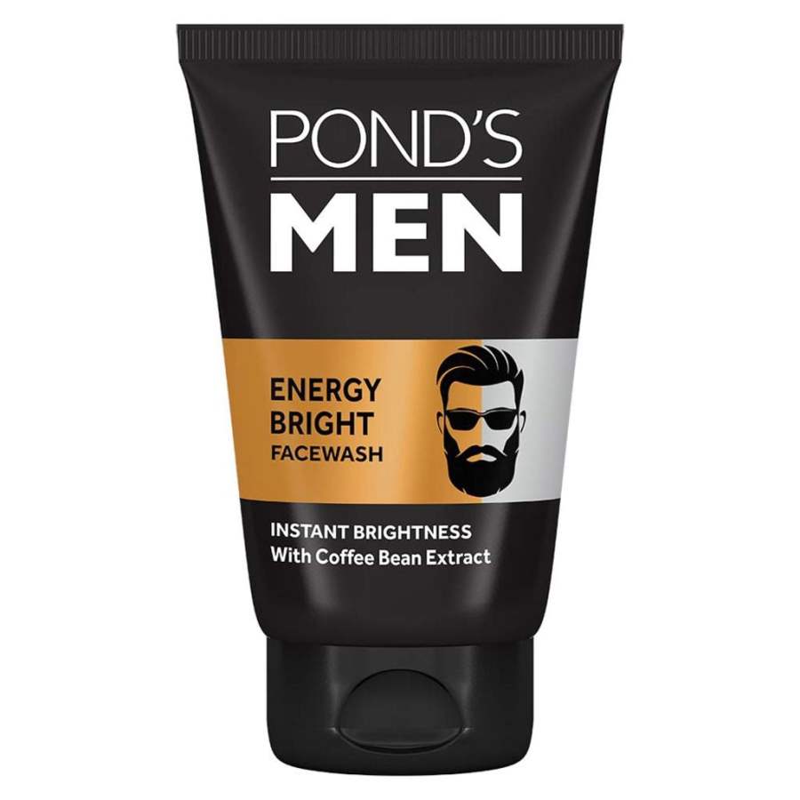 Buy Ponds Men Energy Bright Anti - Dullness Face Wash With Coffee Bean online usa [ USA ] 