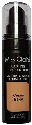 Buy Miss Claire Lasting Perfection Ultimate Wear Foundation, 20 Light Beige online United States of America [ USA ] 
