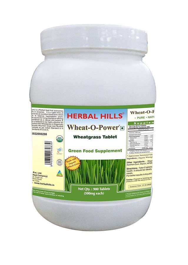 Buy Herbal Hills Wheatgrass Tablets