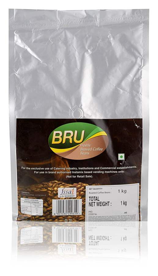Buy Bru Roasted Coffee Beans, 1 kg