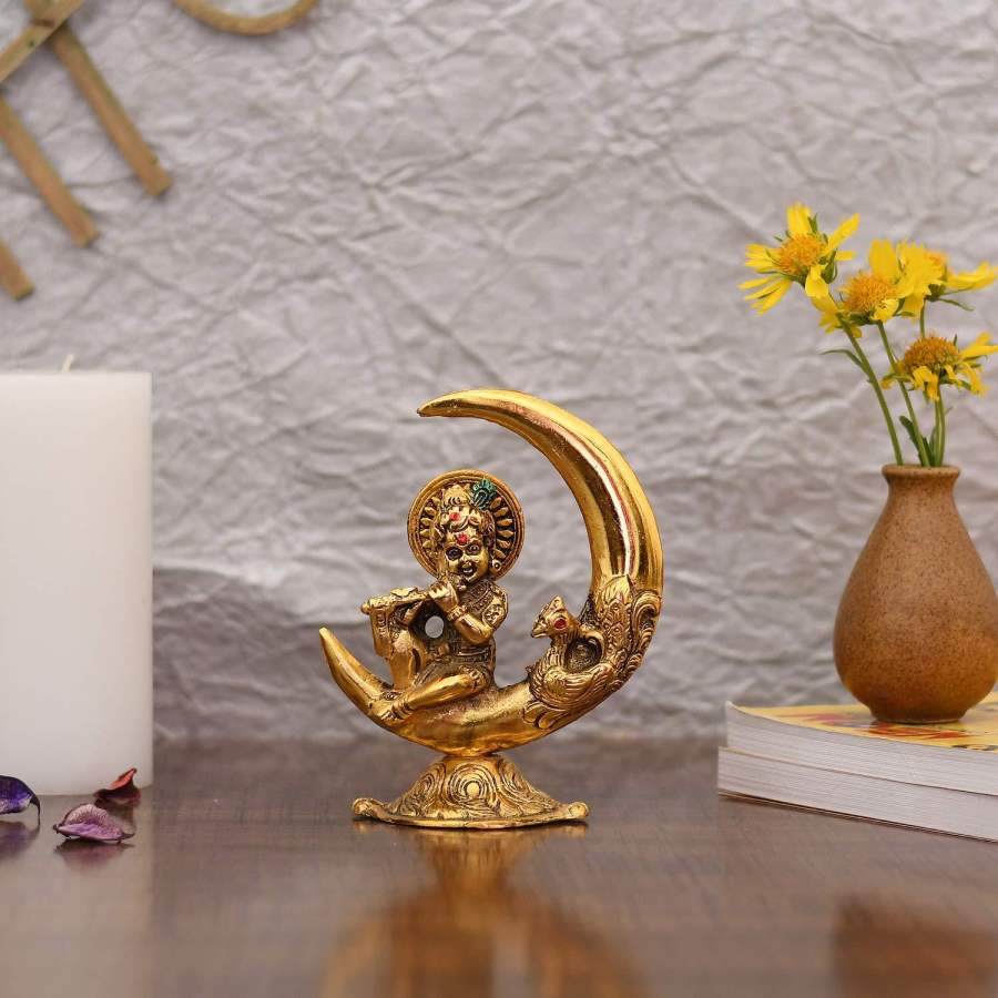 Buy Trinity Fashions Baby Krishna Flute Playing Statue online usa [ USA ] 
