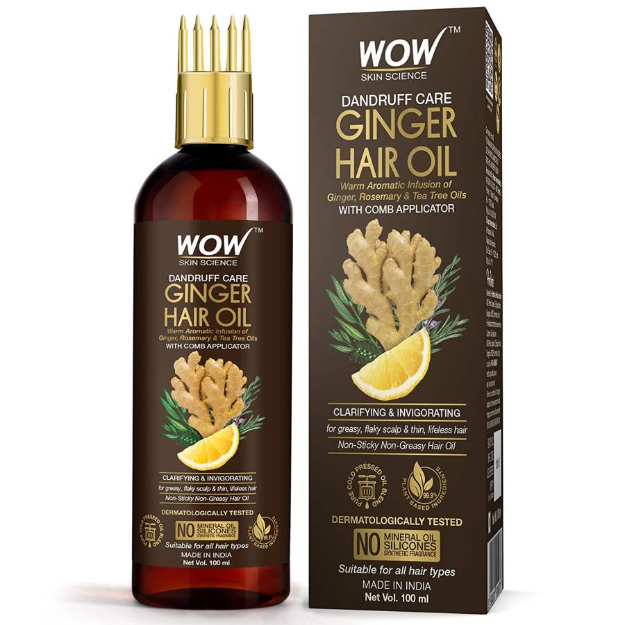 Buy WOW Skin Science Ginger Hair Oil