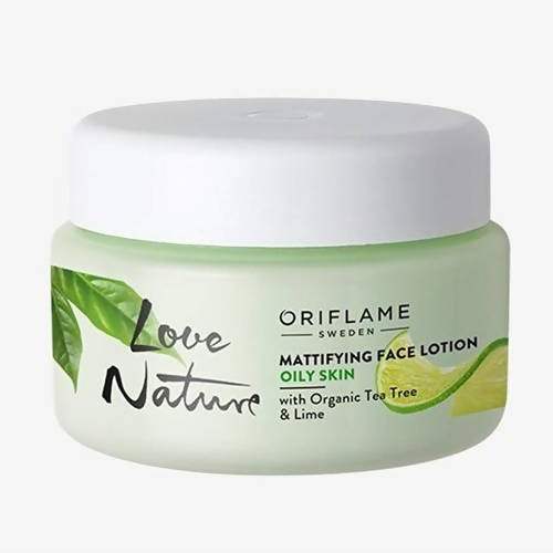 Buy Oriflame Love Nature Mattifying Face Lotion with Tea Tree & Lime online United States of America [ USA ] 
