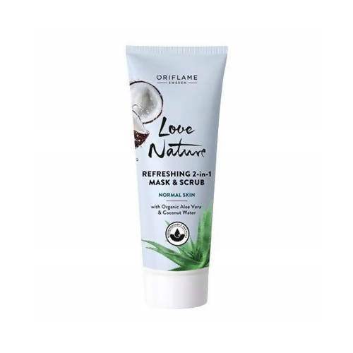Buy Oriflame Love Nature Refreshing 2-in-1 Mask & Scrub online United States of America [ USA ] 