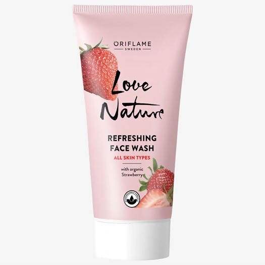 Buy Oriflame Love Nature Refreshing Face Wash with Strawberry online usa [ USA ] 